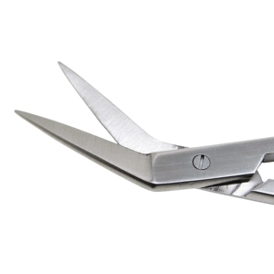 Tijeras Quirúrgicas Dentales Kelly Anguladas de Acero Inoxidable con Mango de Anillo y Punta Afilada Curva de 7 Pulgadas, Aprobadas por OEM, CE e ISO - Product Image 5