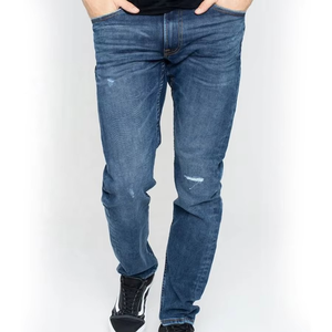 2026 Breathable Denim Pants <b>Men</b> Straight Jeans Stylish Denim Jeans <b>Men</b> Street Wear Fitting Washed Slim Fit <b>Stretch</b> Pant - Product Image 5