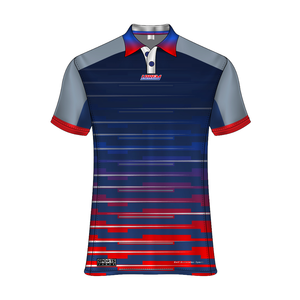 Polo de golf décontracté à manches courtes, séchage rapide, conçu pour les modes de vie actifs, offrant une excellente flexibilité et une grande durabilité. - Product Image 4