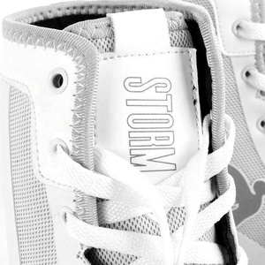 Chaussures de boxe haut de gamme respirantes à lacets en triple maille, cuir synthétique, semelle antidérapante résistante à l'usure, légères, prêtes à être expédiées - Product Image 5