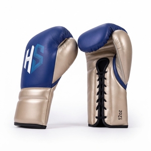 Wholesale Custom Logo Boxing Gloves 12oz 16oz Sizes Cowhide <b>Leather</b> Adjustable <b>Wrist</b> <b>Strap</b> Outdoor Competitive - Product Image 3