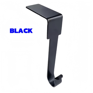 Soporte Decorativo para Calcetines Hecho a Mano, Gancho Metálico con Acabado en Color Negro, Soporte para Calcetines y Medias - Product Image 1
