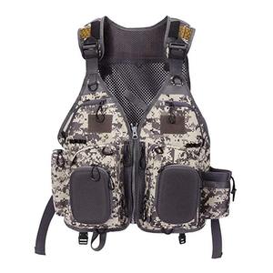 New 2026 High Quality Men Cotton Fashion Custom Logo Flap Pocket Hunting Sleeveless Jacket <b>Utility</b> <b>Vest</b> Hunting <b>Vest</b> Rugged - Product Image 3