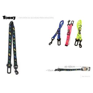 Cinturón de seguridad para mascotas Yommy, ajustable de 40-60 cm, para perros, para el asiento del coche - Product Image 2