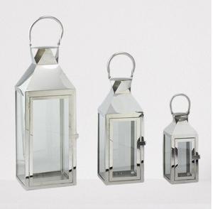 Wholesale Selling Best Decorative Portable Metal Candle <b>Lantern</b> With <b>Silver</b> Color Finish Candle <b>Lantern</b> for Christmas & Wedding - Product Image 5
