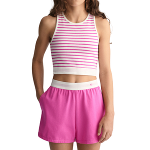 Camiseta sin Mangas Ajustada para Niñas, Estampada, Lisa, con Cuello Redondo, de Algodón, Informal, para Verano, Color Personalizado, Servicio ODM OEM, Hecho en BD - Product Image 2