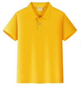 T-shirt en coton tricoté à col polo et manches courtes pour enfants, confortable, plusieurs couleurs, vente en gros pour enfants - Product Image 3