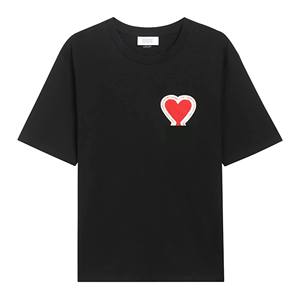 Fabricante de Ropa Personaliza Camisetas Unisex con Etiqueta Bordada, Corte Holgado, Algodón Puro de Alta Calidad, Cuello Redondo - Product Image 4