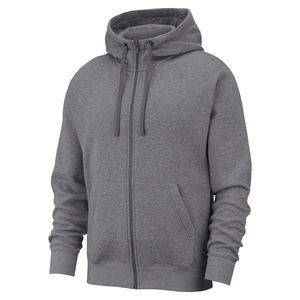 Sweat-shirts à capuche zippés surdimensionnés en coton 100% pour hommes, respirants, écologiques, à bas prix - Product Image 4