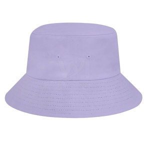 Custom 100% Cotton Washed <b>Purple</b> Bucket <b>Hat</b> Unisex Outdoor Summer Sun Shade Fisherman Cap OEM ODM Logo Wholesale Export Goods - Product Image 1