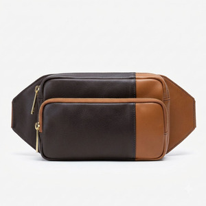 Riñonera de Cuero Genuino con Cierres Duraderos, Ajuste Ajustable y Organizador Compacto para Viajes Urbanos y Aventuras de Fin de Semana - Product Image 1