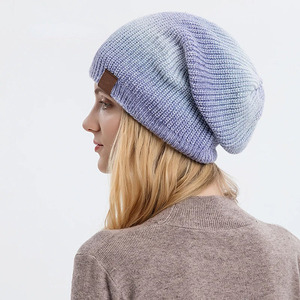 Fabricante de gorros de punto personalizados de moda urbana, venta al por mayor de gorros de invierno con logotipo para marcas de ropa y minoristas - Product Image 3