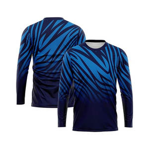 Camiseta Deportiva Personalizada al por Mayor con su Diseño y Nombre, Camiseta de Manga Larga para Baloncesto, Fútbol, para Adultos y Niños - Product Image 6