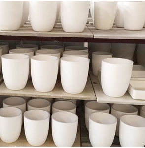 99 creuset de four à arc en alumine haute température 1700C résistance laboratoire réfractaire fusion industrielle coulée corindon céramique - Product Image 6