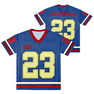 Professional American Football Jersey Custom Team Logo Football Shirt Lightweight <b>Athletic</b> Uniform For Competition - Product Image 1