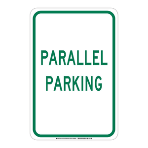 Señalización de Estacionamiento de PVC de Alta Visibilidad Brady, Cartel de Tráfico Resistente para Interiores/Exteriores - Product Image 1