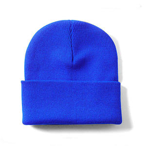Bonnet d'hiver en tricot gaufré à prix d'usine, modèle vierge, pour la vente en gros saisonnière - Product Image 1