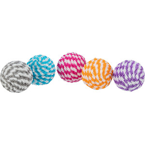 Set di 6 Palline a Spirale Colorate da 4,5 cm, Giocattoli Interattivi e di Movimento per Animali Domestici - Product Image 2
