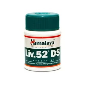 Tabletas Herbales Himalaya Liv.52 DS, Extracto de Hoja Silvestre, Cuidado del Hígado, Polvo de Grado Alimenticio en Botella y Envase de Plástico - Product Image 1