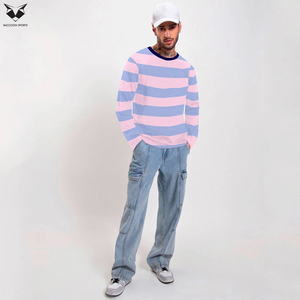 Chemises élégantes pour hommes à manches longues, couleur noire unie, respirantes, confortables, avec des designs tendance, t-shirt pour hommes - Product Image 3