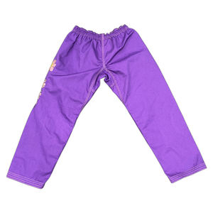 Uniforme de BJJ Morado para Mujer Five B, Kimono con Bordado de Flor de Cerezo, Gi de Artes Marciales Hecho a Mano - Product Image 4
