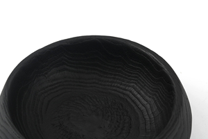 Vente en gros de bols en résine durable à grain de bois carbonisé pour fruits, pour la maison ou les mariages - Product Image 6