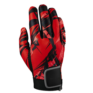 Gants de baseball professionnels en cuir vintage avec logo d'équipe personnalisé, thermiques, unisexes, avec sangle, légers et respirants - Product Image 3