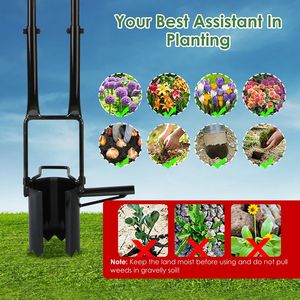 Attrezzo da Giardino Ergonomico 5-in-1 Multifunzionale con Manico Lungo per Piantare Bulbi, Scavo Senza Sforzo e Senza Piegarsi - Product Image 5