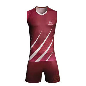 ออกแบบโลโก้ตามสั่ง ชุดวอลเลย์บอลหลากสี ขายส่ง ราคาสมเหตุสมผล ชุดวอลเลย์บอลระบายอากาศได้ดี - Product Image 1