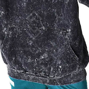 Nueva Llegada, Venta Caliente, Sudaderas con Capucha para Hombre, Diseño Sólido, Corte Holgado, Lavado Ácido, Tela de Felpa, Alta Calidad, Venta al Por Mayor - Product Image 6