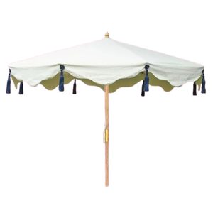 Adjustable Outdoor Wood <b>Frame</b> Garden Beach Umbrella Hotel Parasol for Pool or <b>Wedding</b> Decorations - Product Image 1