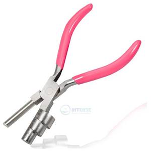3 Step 3-in-1 Stainless Steel Bail Making Pliers for <b>Wire</b> Bending Looping Jewelry Making <b>Craft</b> Beading & Repair - Product Image 1