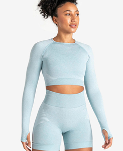 Women's 2 Piece <b>Yoga</b> Set Full Length Solid Color Polyester Cotton Mid Waist Leggings Zipper <b>Jacket</b> Breathable Quick Dry Contrast - Product Image 1
