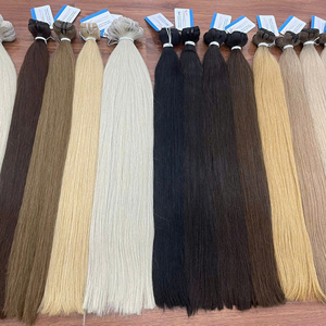 ผู้จำหน่ายผมดิบ ผมลอนธรรมชาติแบบเส้นต่อเส้น ผมดิบแบบ Double Drawn มีหลายสี หลายเฉดสี - Product Image 2