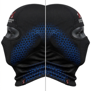 Premium Winter Face <b>Cover</b> Custom Stretch Balaclava Breathable Lightweight Fabric Comfortable Fit Full <b>Head</b> <b>Cover</b> Outdoor Sports - Product Image 5