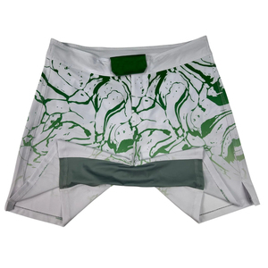 Crea tus propios shorts de MMA con impresión personalizada, shorts de boxeo de satén, shorts de boxeo para gimnasio, ropa de combate, shorts de Muay Thai a precio razonable. - Product Image 6