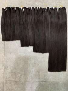 ผมต่อ100% มนุษย์แท้จากเรมี่ผมตรงกระดูกนุ่มสลวยจากการทอผ้าเวียดนาม - Product Image 4