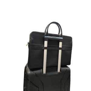 Sac pour ordinateur portable VELANO HIDES en cuir véritable de qualité supérieure |   Porte-documents d'affaires élégant et luxueux unisexe |   Léger, imperméable et durable - Product Image 3