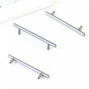 Durable Modern Iron <b>Bar</b> <b>Pull</b> Handle <b>for</b> Kitchen Cabinet Furniture Wardrobe Bathroom Drawer Nightstands Minimalist Design - Product Image 2