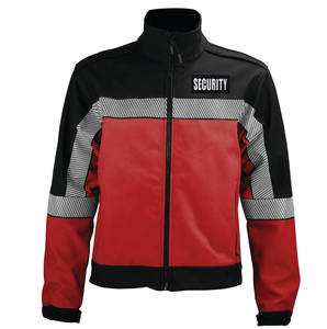 Veste personnalisée pour homme, chaude et coupe-vent, haute visibilité, sécurité, réfléchissante, avec poche - Product Image 2