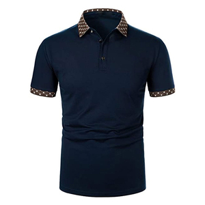 Nouveau style de polo pour homme, écologique, séchage rapide, logo personnalisé, grandes tailles, respirant, de qualité supérieure, polo tendance pour homme - Product Image 1