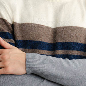 Pulls décontractés pour hommes en coton/laine respirants pour l'hiver, texture douce, coupe moderne, tricot doux, écologiques, longue durée de vie - Product Image 6