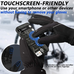 Womens Ski <b>Gloves</b> Windproof Thermal Touchscreen Waterproof Winter Warm Snow <b>Gloves</b> Skiing Cycling Outdoor Sports Winter <b>Gloves</b> - Product Image 4