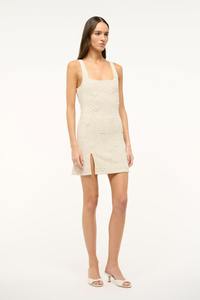 Robe mini personnalisée de haute qualité, faite à la main, avec des paillettes, des perles, des plumes, des broderies, sexy, sans manches, vintage, pour soirée en club - Product Image 4