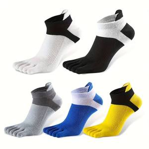 Calcetines Deportivos Transpirables de Cinco Dedos para Gimnasio, con Logotipo Personalizado, Diseño Profesional ODM, Cómodos, Diseño de Tobillo de 5 Dedos - Product Image 6