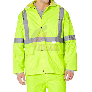 Traje de Trabajo Profesional de Alta Visibilidad en Poliéster, Duradero, de Secado Rápido, Tallas Grandes, Ofrece Protección y Flexibilidad en el Lugar de Trabajo - Product Image 1