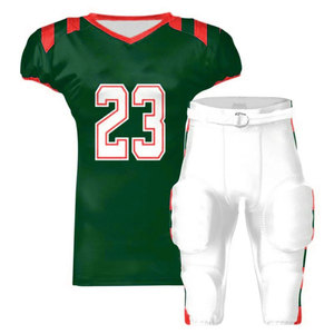 Ventes en gros de maillots et ensembles de pantalons de football américain personnalisés, uniformes de football américain sur mesure, uniformes de football américain grandes tailles - Product Image 3