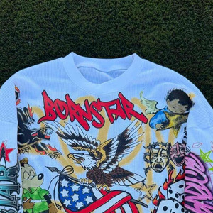 T-shirts décontractés pour hommes à double couche 100% coton avec col rond, effet double manche, respirants et à séchage rapide pour un usage quotidien - Product Image 2