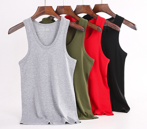 Débardeurs de sport slim pour hommes avec logo personnalisé – Idéaux pour le basketball, la course et l'entraînement – Maillots de corps et gilets de sport pour hommes - Product Image 6