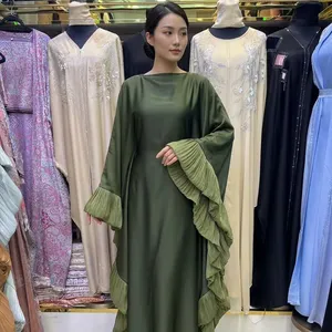 Abaya Modeste de Dubaï 2026 en Gros pour Femmes, Kaftan Fait Main, Vêtement Islamique Traditionnel, Accessoire Conçu pour les Musulmanes, Léger - Product Image 2